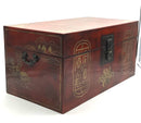 Asian Red Lacquer Trunk