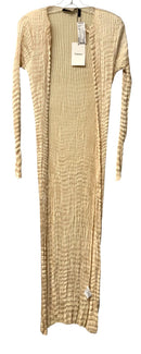 THEORY Powder Poly Satin Crinkle Cardigan Duster