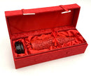 Coca Cola Executives Only Cinnabar Carved Coke Bottle & Stand In Original Box
