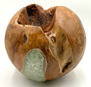 Live Edge Wood Sphere