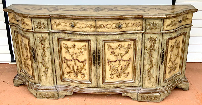 Hooker Seven Seas Painted Sideboard