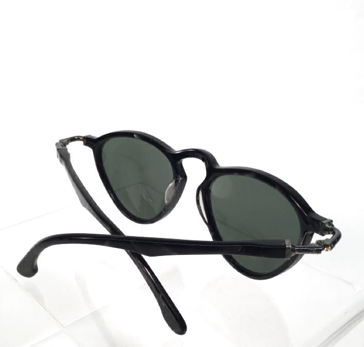 RAY BAN Black Grey Marbled Gatsby DLX Sunglasses