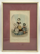 Set/4 Vintage French Fashion Prints