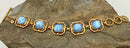 Julie Vos Gold Plated Brass & Glass Catalina Bracelet