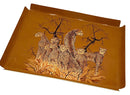 Vintage Melamine Tray With Cheetah Motif
