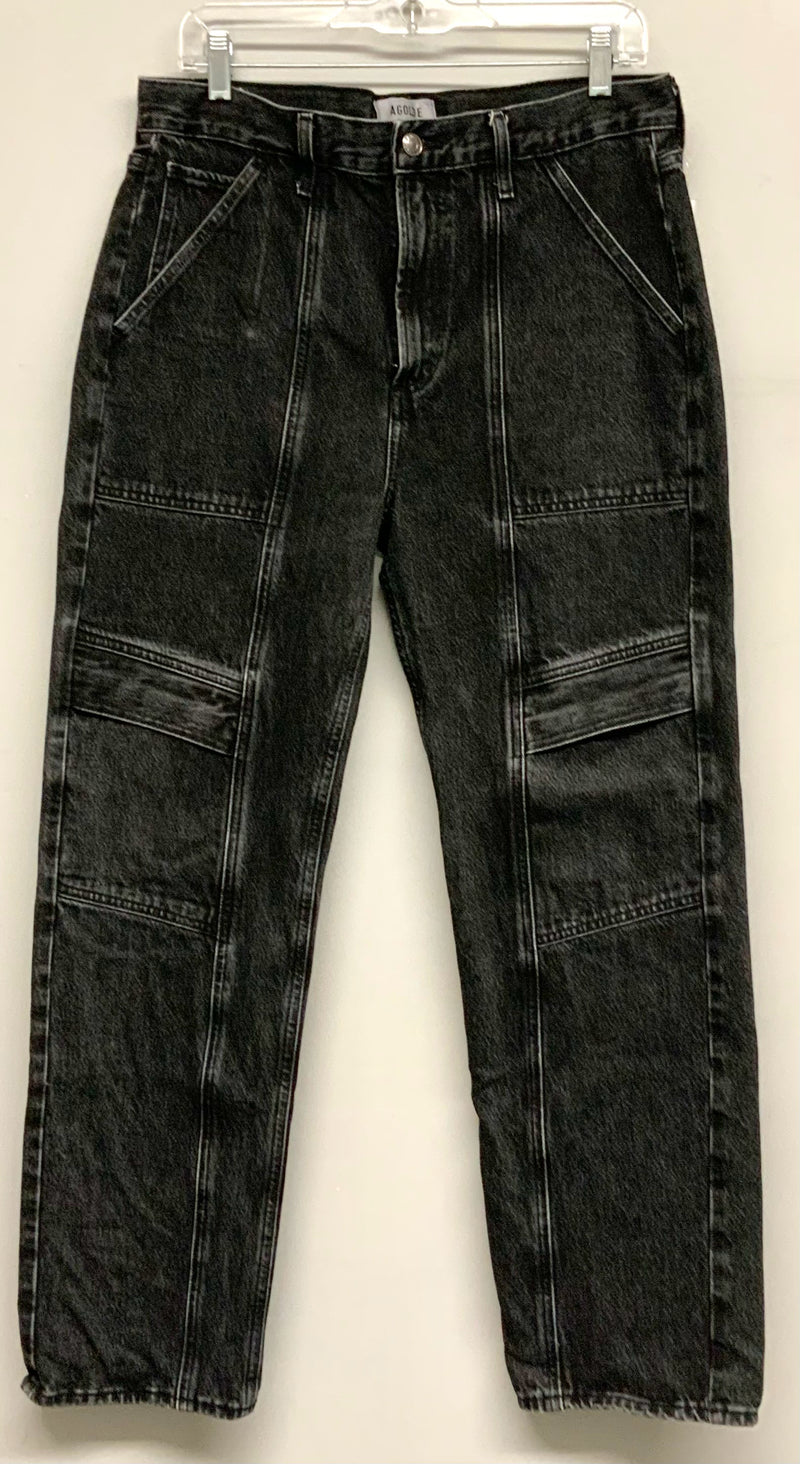 AGOLDE Black Wash Cooper Cargo Jeans Sz 29