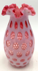 Pink Coin Dot Vase