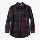 PENDLETON Berry/Green/Blue Plaid L/S B/D Wool Shirt