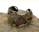 DAVIDE BIGAZZI Sterling, Brass & Copper Cuff Bracelet