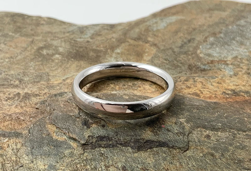 14kt White Gold Band Ring