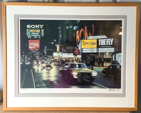 Davis Cone 1991 NYC Signed Seriagraph