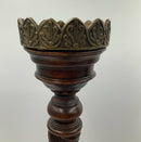 Pair of Oversized Barley Twist Candlesticks
