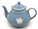 Wedgwood Blue Jasperware Teapot