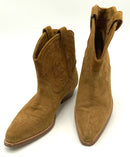 BA&SH Tan Suede Colt Western Ankle Boots 37