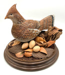 Hand Carved Ruffled Grouse by Al Burk