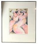 Yu Cha Pax Original Abstract Watercolor