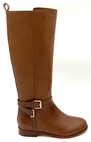 LAUREN Brown Lea "Blayke" Riding Boots 5
