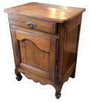 Pair of Bookmatched Country French Cabinets