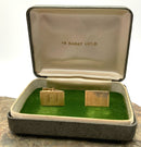 14kt Gold Cufflinks - Both Engraved w/Initial H