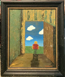 Original Tina Ciranni "The Boy" Framed Oil On Canvas