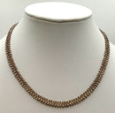 Vintage Rajasthani Indian Tribal Sterling Necklace