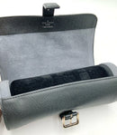 LOUIS VUITTON Black Ardoise Taiga Leather Watch Travel Case