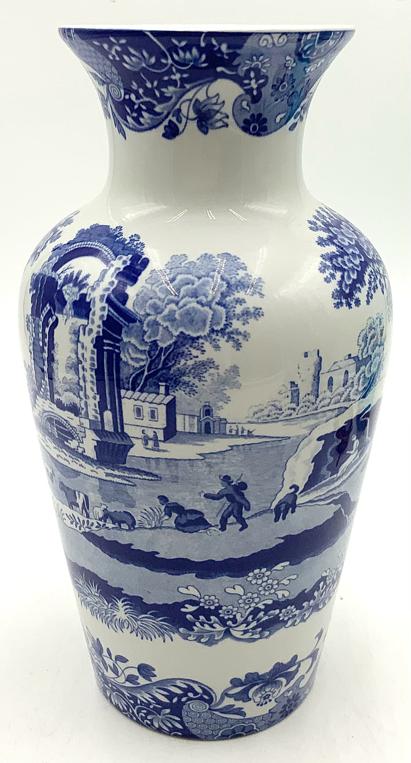 Spode Blue Italian Vase