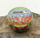 Halcyon Days Boston Swan Boat Lidded Box
