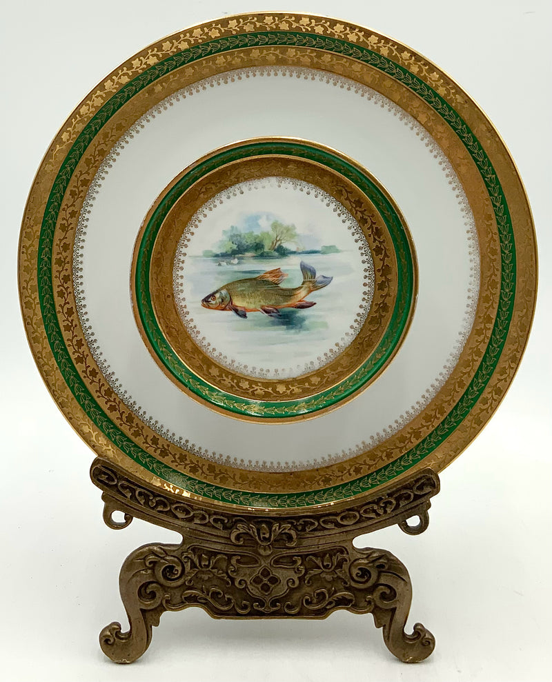 Hutschenreuther Decorative Pedestal Plate on Stand