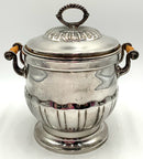 Vintage Silverplate Ice Bucket with Liner