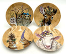 Set/4 Vicki Sawyer for PPD Salad Plates