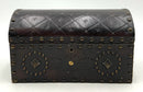 Vintage Leather Studded Jewel Box
