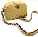 TORY BURCH Beeswax Quilted Leather Kira Camera Crossbody Bag