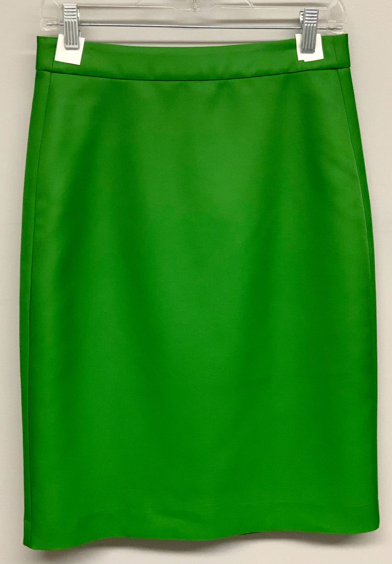 KATE SPADE Apple Green Satin Duchess Skirt