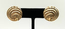 14kt Gold Swirl Design Earrings