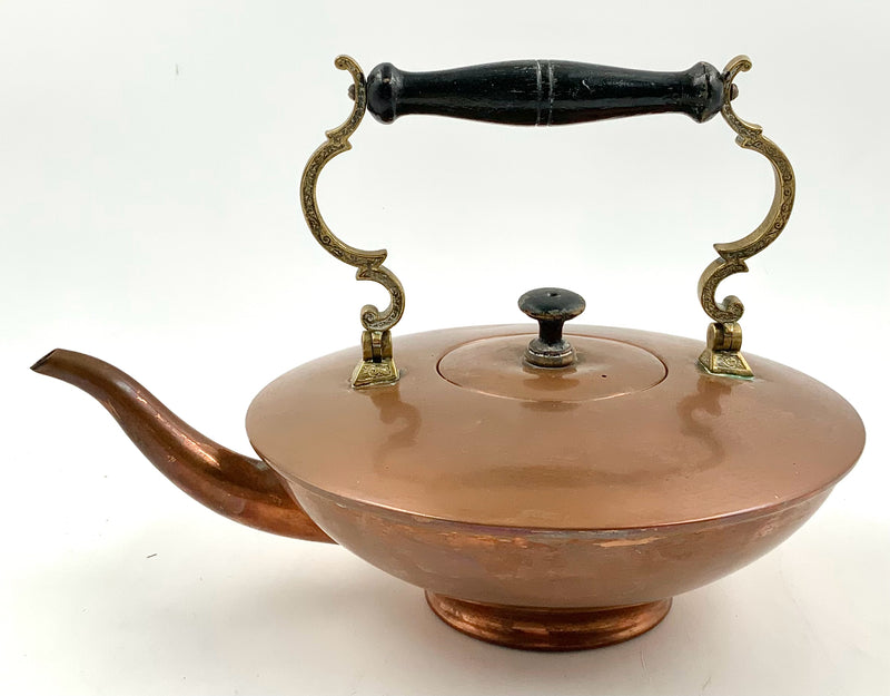 Antique Dutch Copper Teapot
