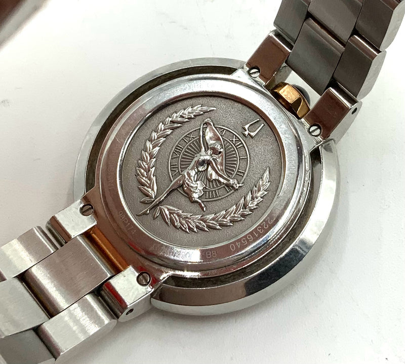 Bulova Rubaiyat Stainless Steel Diamond Ladies Watch