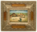 Oil on Canvas of Nomad With Camel