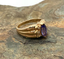 14kt Gold, Diamond & Tanzanite Ring