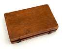 Antique Compass Set With Wood Box