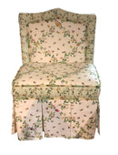 Small Upholstered Slipper Chair