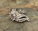 14kt Gold & Diamond Brooch