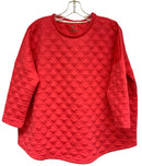 TUCKERNUCK Azalia Quilted "Ally" 3/4 Sleeve Top