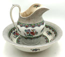 Antique Spode Copeland Wash Basin & Pitcher
