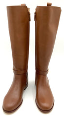 LAUREN Brown Lea "Blayke" Riding Boots 5