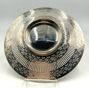 Antique Sterling Silver Reticulated Plate