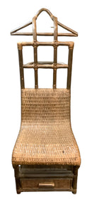 Vintage Bamboo Gentleman's Valet Chair