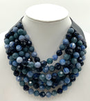 Fairchild Baldwin Leather & Resin Beaded Necklace