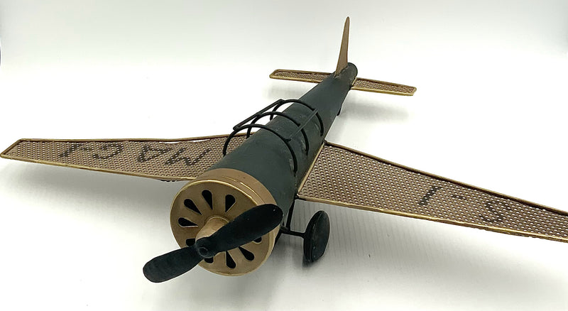 RESTORATION HARDWARE Metal Plane Model