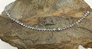 Sterling, Stainless Steel & CZ Tennis Bracelet